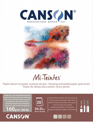Mi Teintes Mi-Teintes® 24X32 160gr grey tones