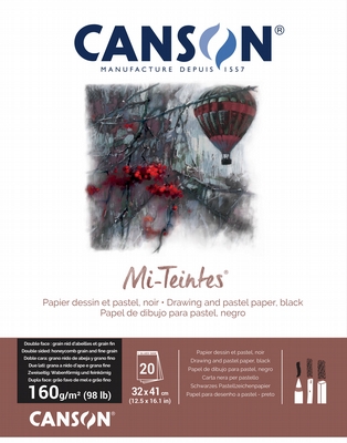 Mi Teintes Mi-Teintes® 32X41 160gr black