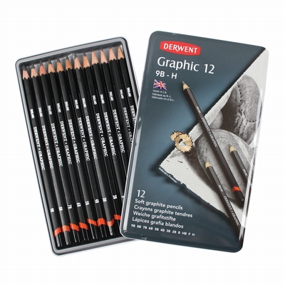 Derwent Derwent Graphic 12st 9B-H Sketching
