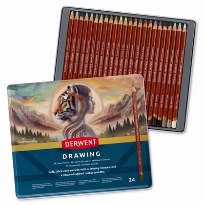 Derwent Derwent Drawing kleurpotloden 24st.