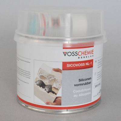 Merkloos SICOVOSS SILIC RUBBER 500G+HAR